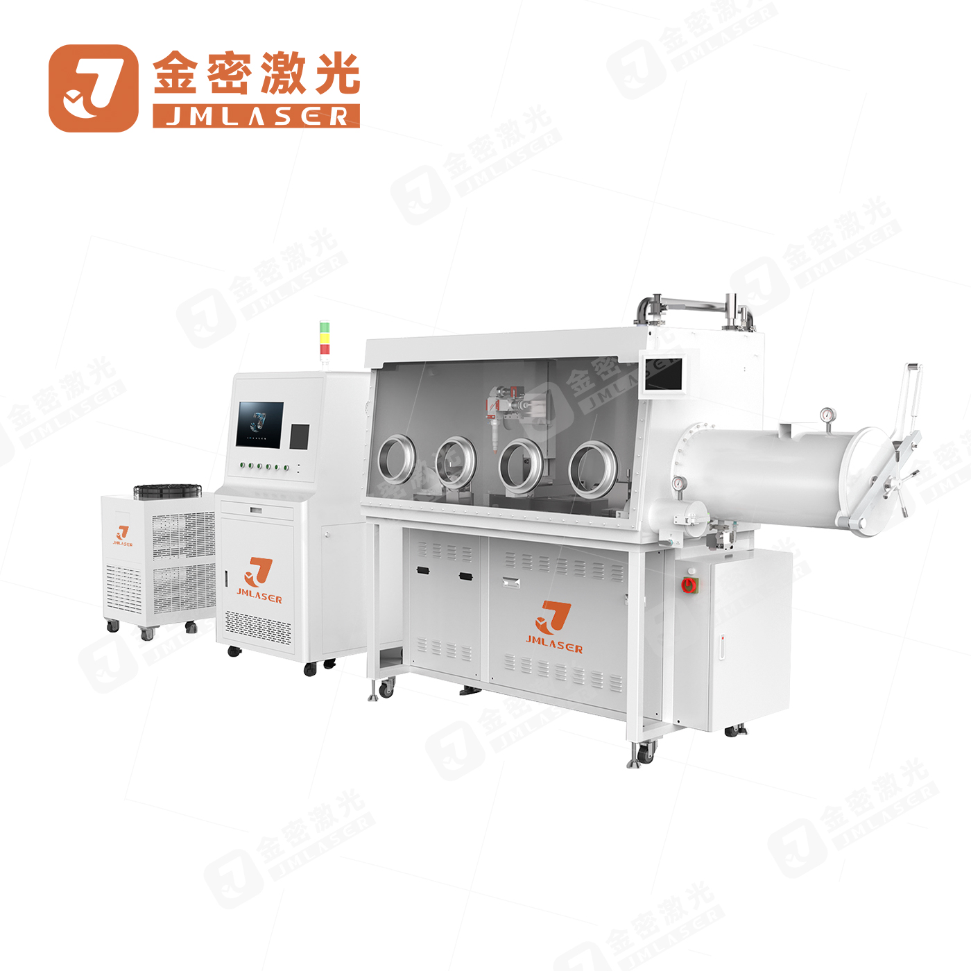 雙工位手套箱激光封焊機